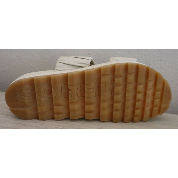 Sorel Women's Sz 9.5 Chalk, Gum / Off White Roaming Two Strap Slide Sandals - Picture 9 of 11